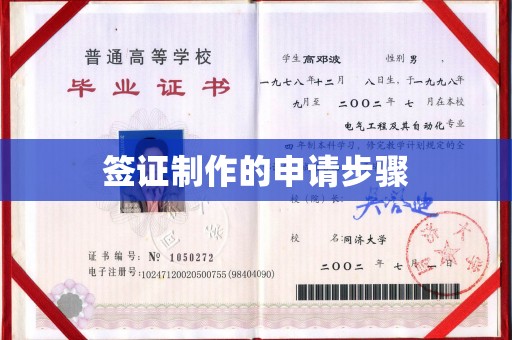 武邑签证制作的申请步骤
