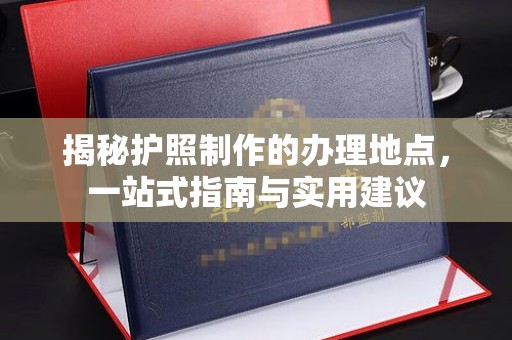 武邑揭秘护照制作的办理地点，一站式指南与实用建议