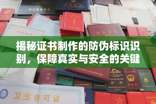 武邑揭秘证书制作的防伪标识识别，保障真实与安全的关键