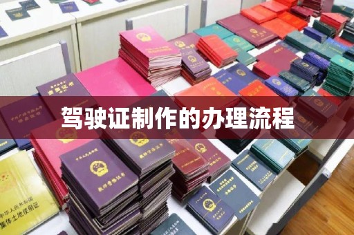 武邑驾驶证制作的办理流程
