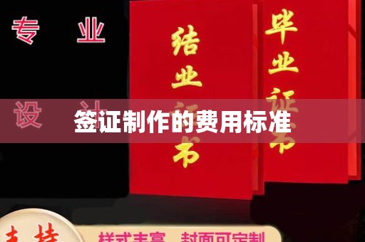 武邑签证制作的费用标准