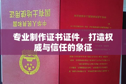 武邑专业制作证书证件，打造权威与信任的象征