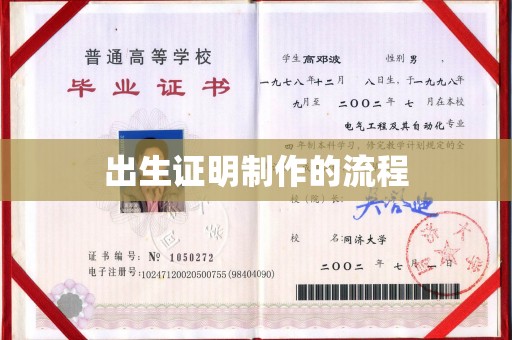 武邑出生证明制作的流程